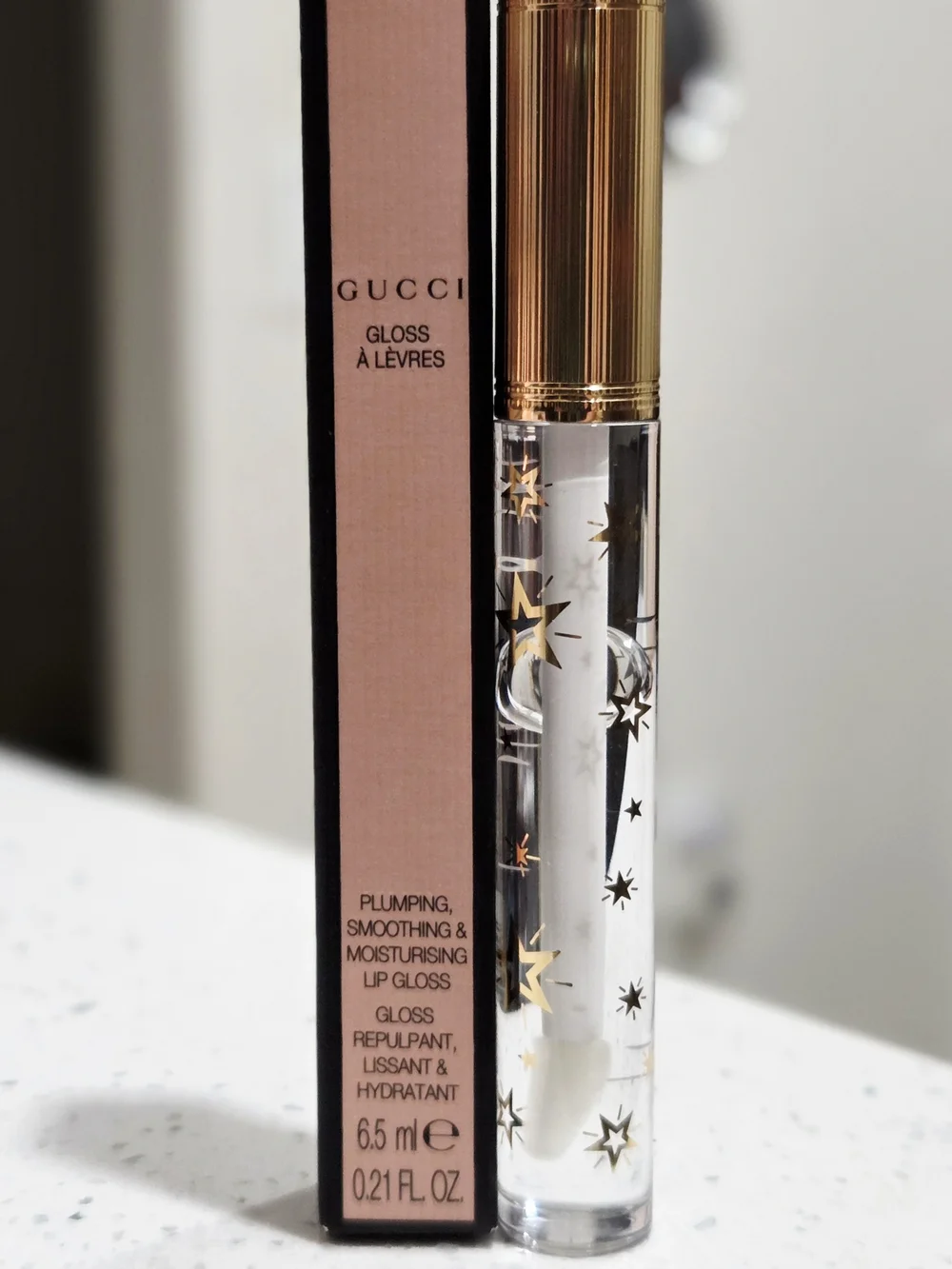 Gucci Clear Plumping Lip Gloss – Joslyn Clair (Clear)